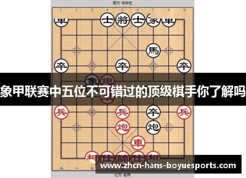 象甲联赛中五位不可错过的顶级棋手你了解吗 象甲联赛中五位不可错过的顶级棋手你了解吗